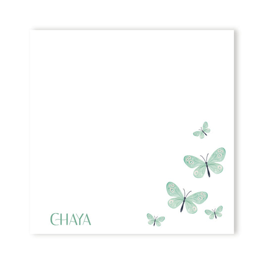 BAS MITZVAH BUTTERFLY