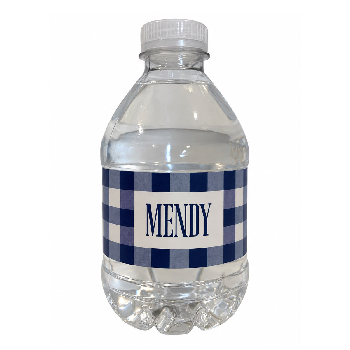 WATER BOTTLE GINGHAM