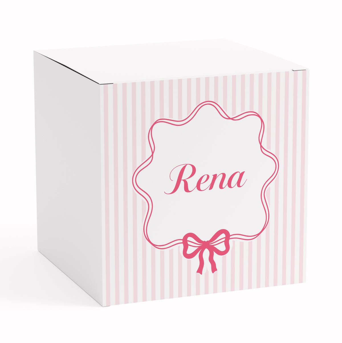 BAS MITZVAH STRIPE BOW