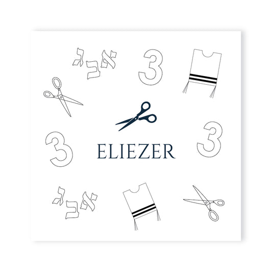 UPSHERIN CLASSIC SCISSOR COLORING PLACEMAT