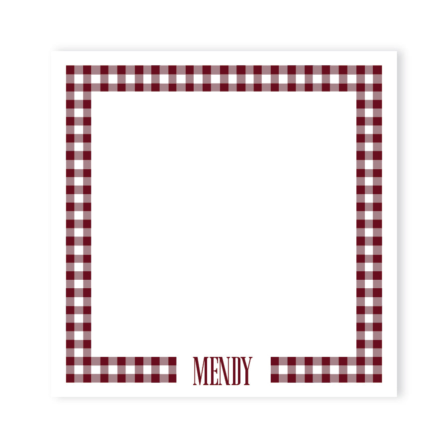 UPSHERIN GINGHAM PLACEMAT