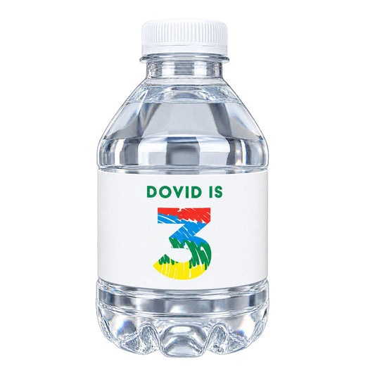 WATER BOTTLE COLORFUL