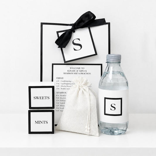 BLACK AND WHITE BAG