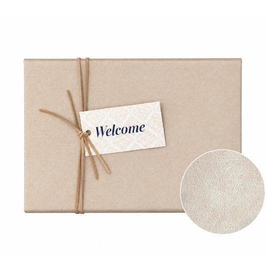 BEIGE SUEDE BOX
